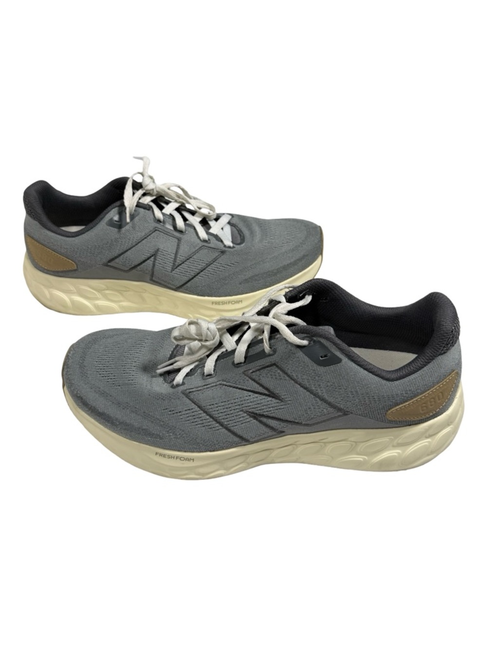 New Balance Fresh Foam X 680v8 Gray Running Trainer Shoes Men’s 12 D M680RY8
